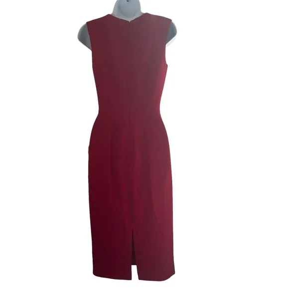 - Dress the Population Elle Sweetheart  Midi  Sz  XS  romantic sophisticat…