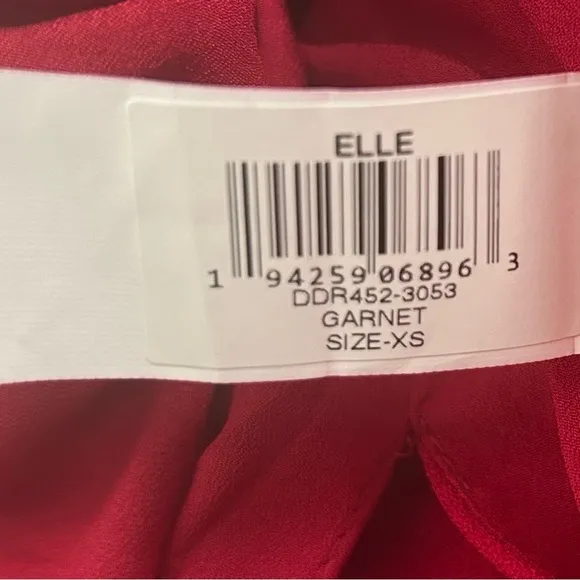 - Dress the Population Elle Sweetheart  Midi  Sz  XS  romantic sophisticat…