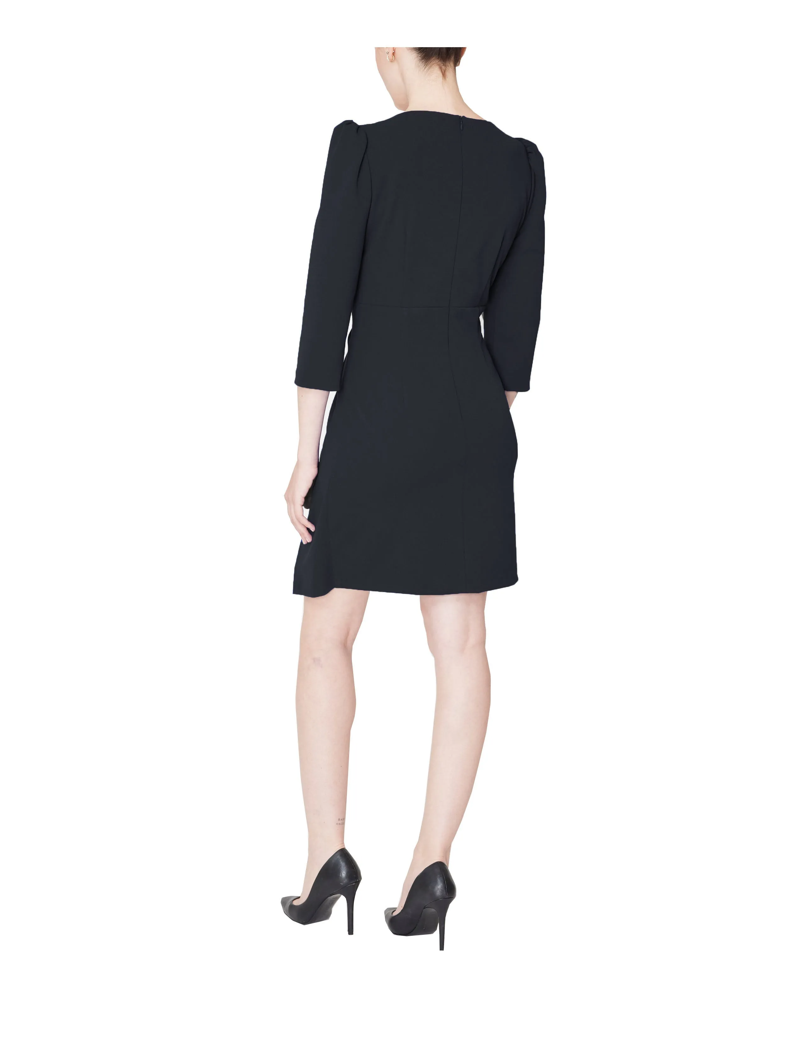 3/4 Sleeve Knot Dress