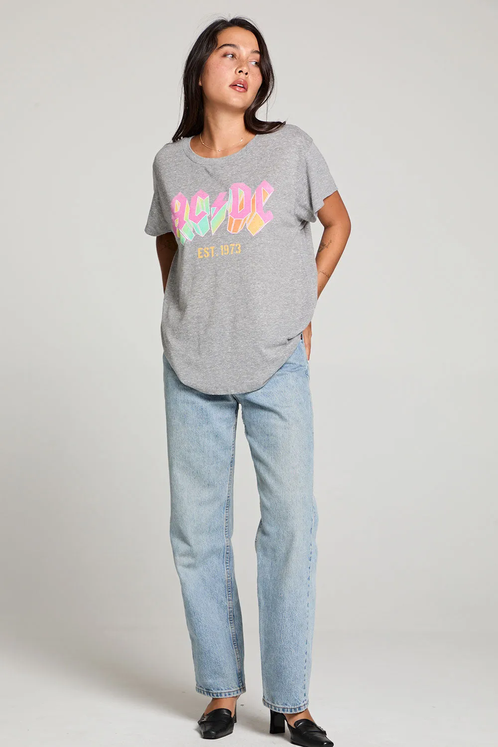 AC/DC Retro Logo 1973 Tee