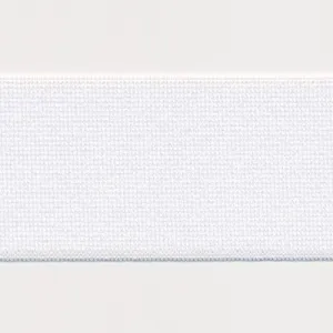 Airy Knit Stretch Ribbon #01 White