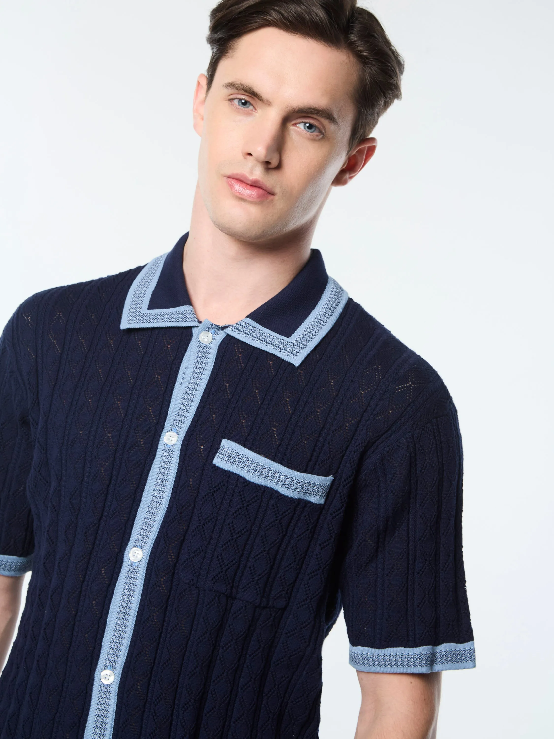 Aldo Pointelle Polo- Maritime Blue