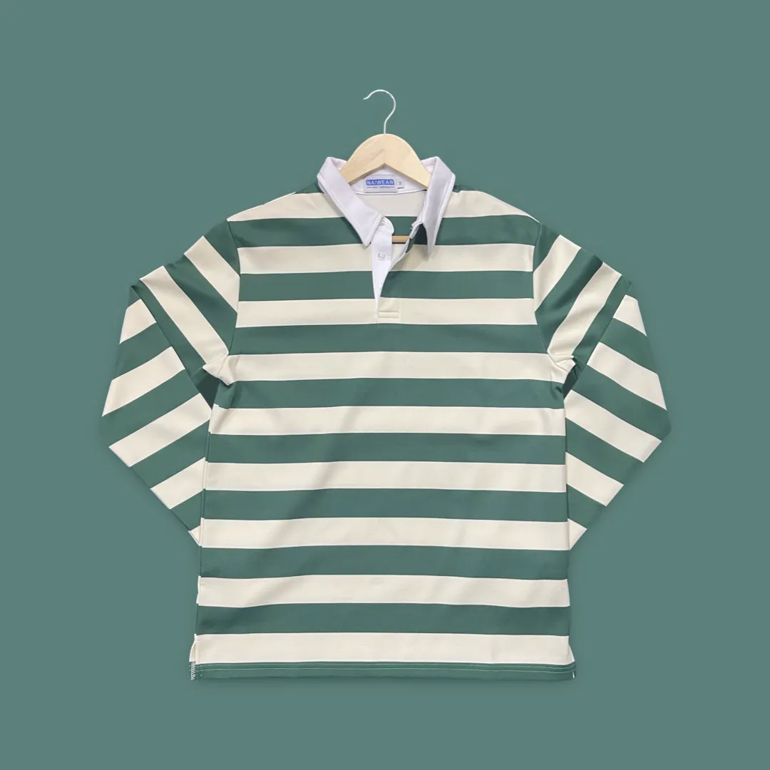 Alfa9 Rugby Shirts- Green
