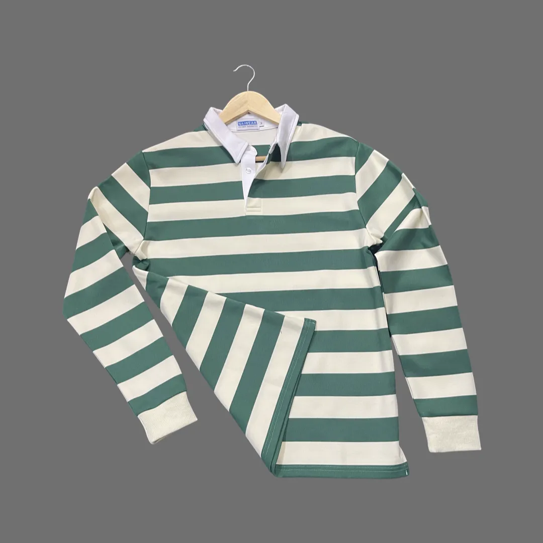 Alfa9 Rugby Shirts- Green