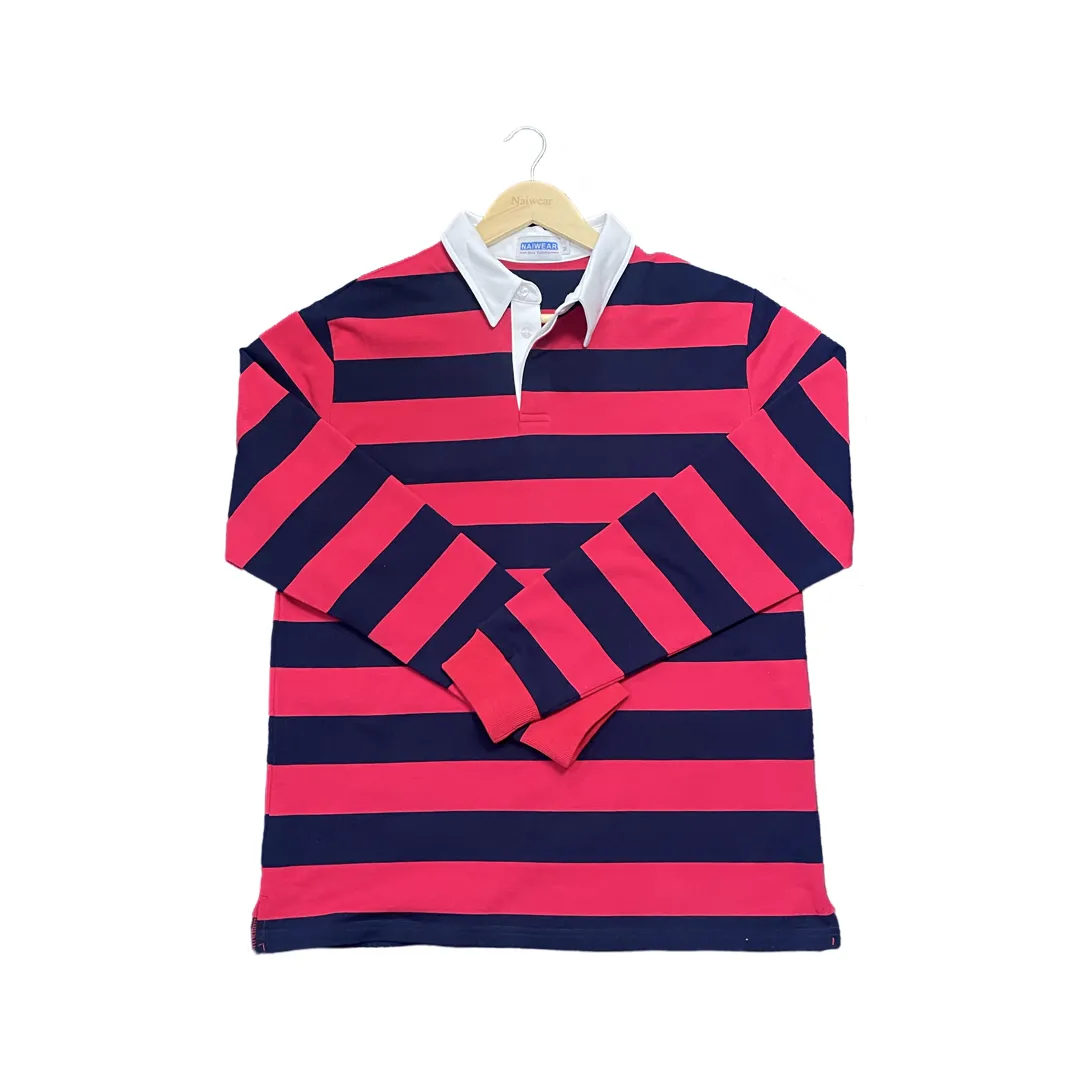 Alfa9 Rugby Shirts- Red