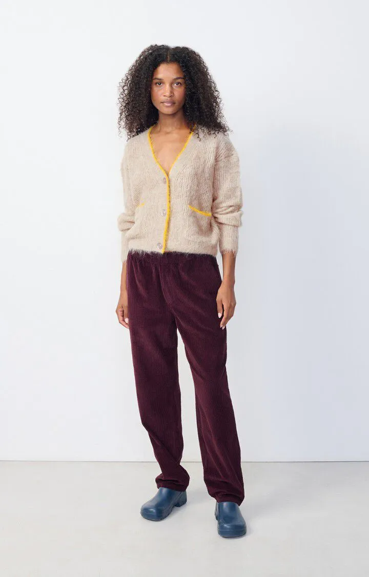 American Vintage BYMI Cardigan in Misty melange