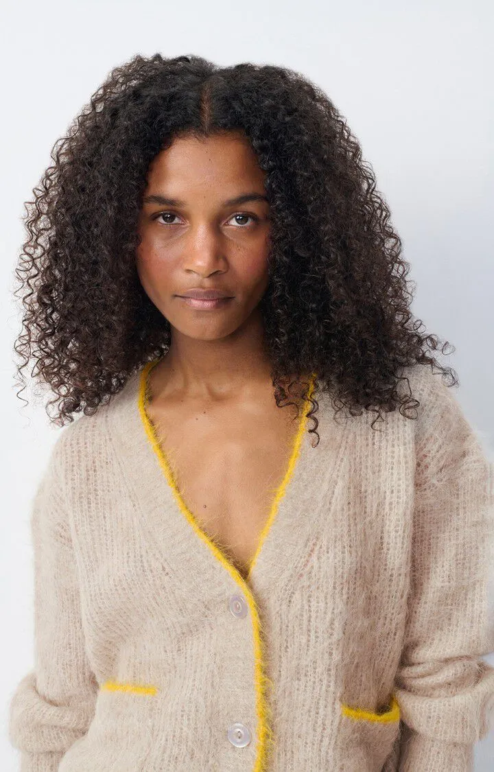 American Vintage BYMI Cardigan in Misty melange