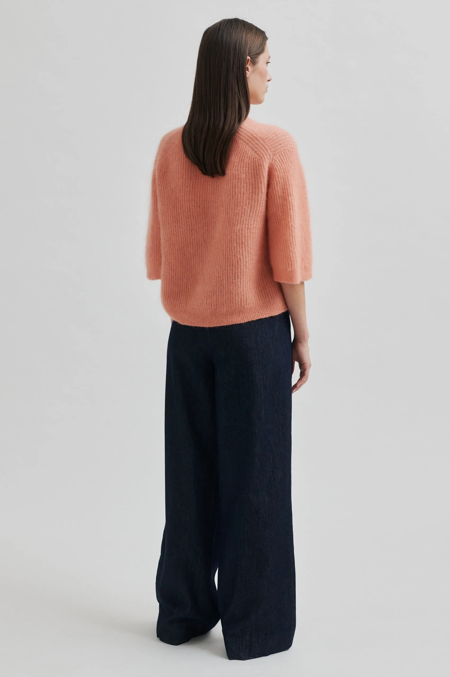 Andrea Knit Rib Cardigan