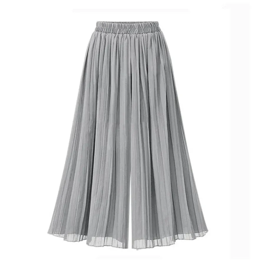 Ankle-Length Culotte Pant