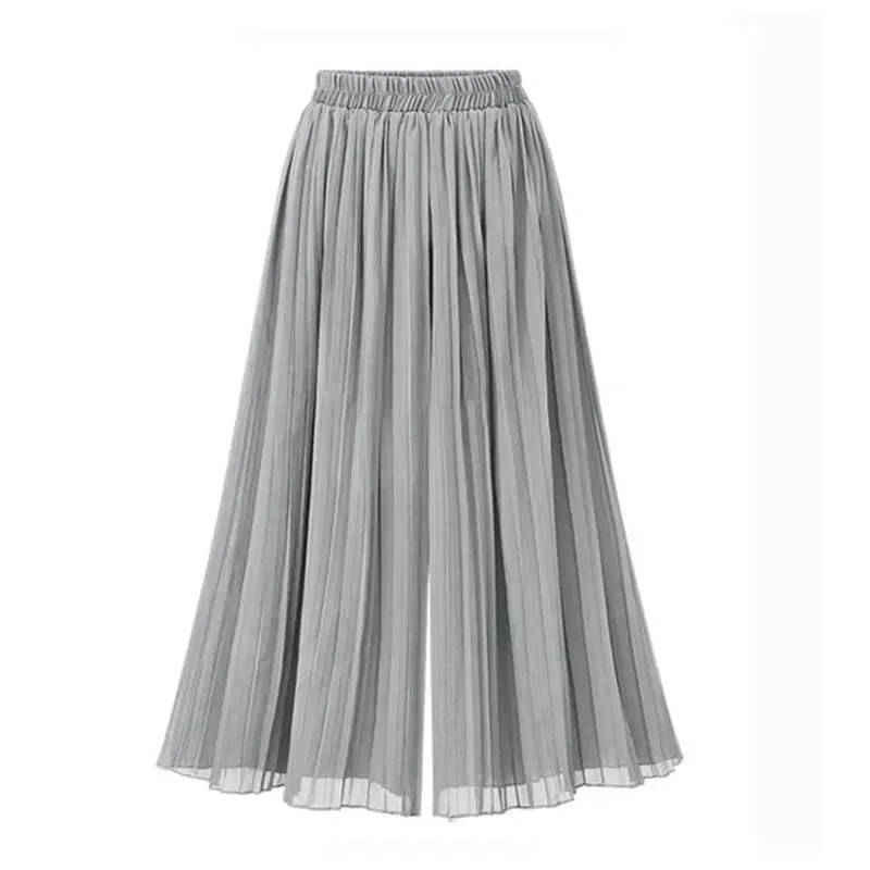 Ankle-Length Culotte Pant