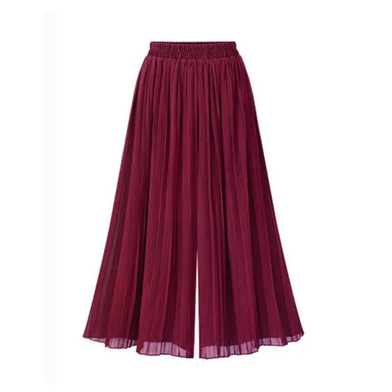 Ankle-Length Culotte Pant