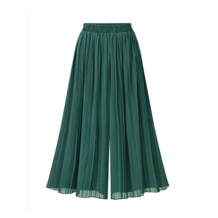 Ankle-Length Culotte Pant