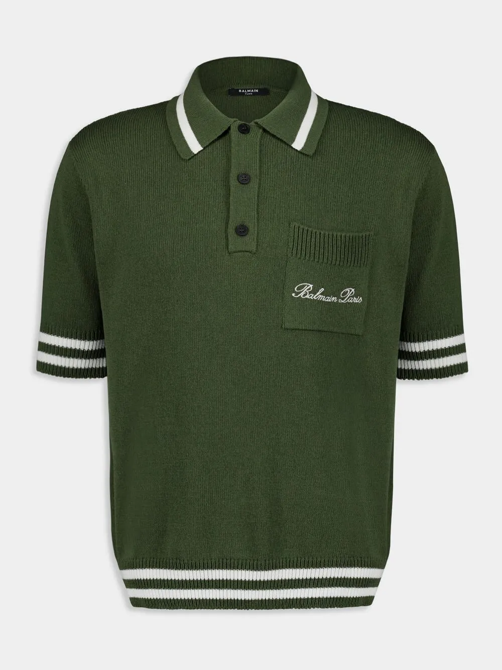 Balmain Signature Knit Polo