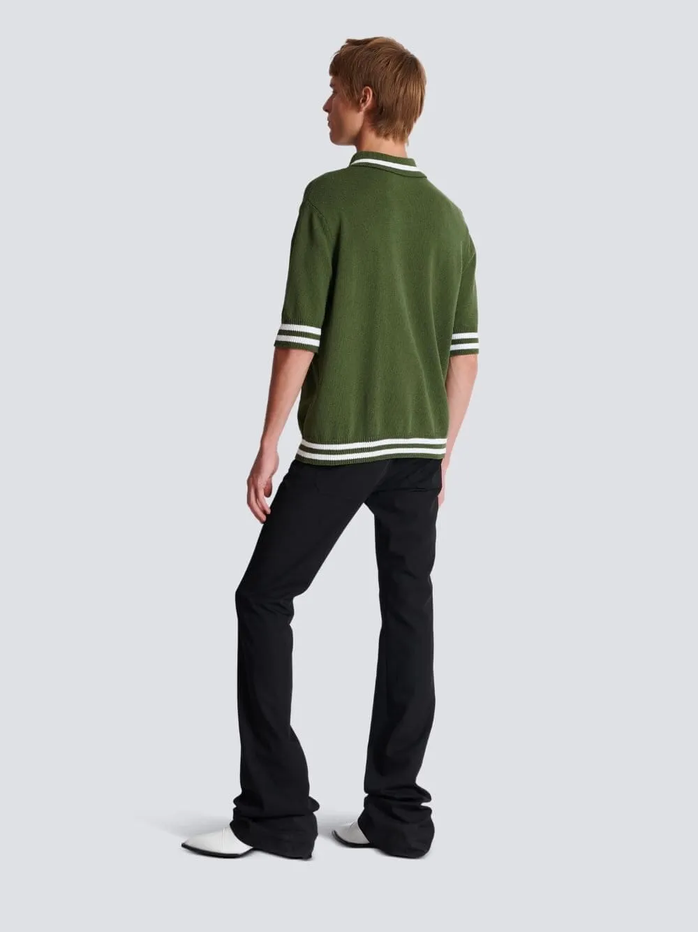 Balmain Signature Knit Polo