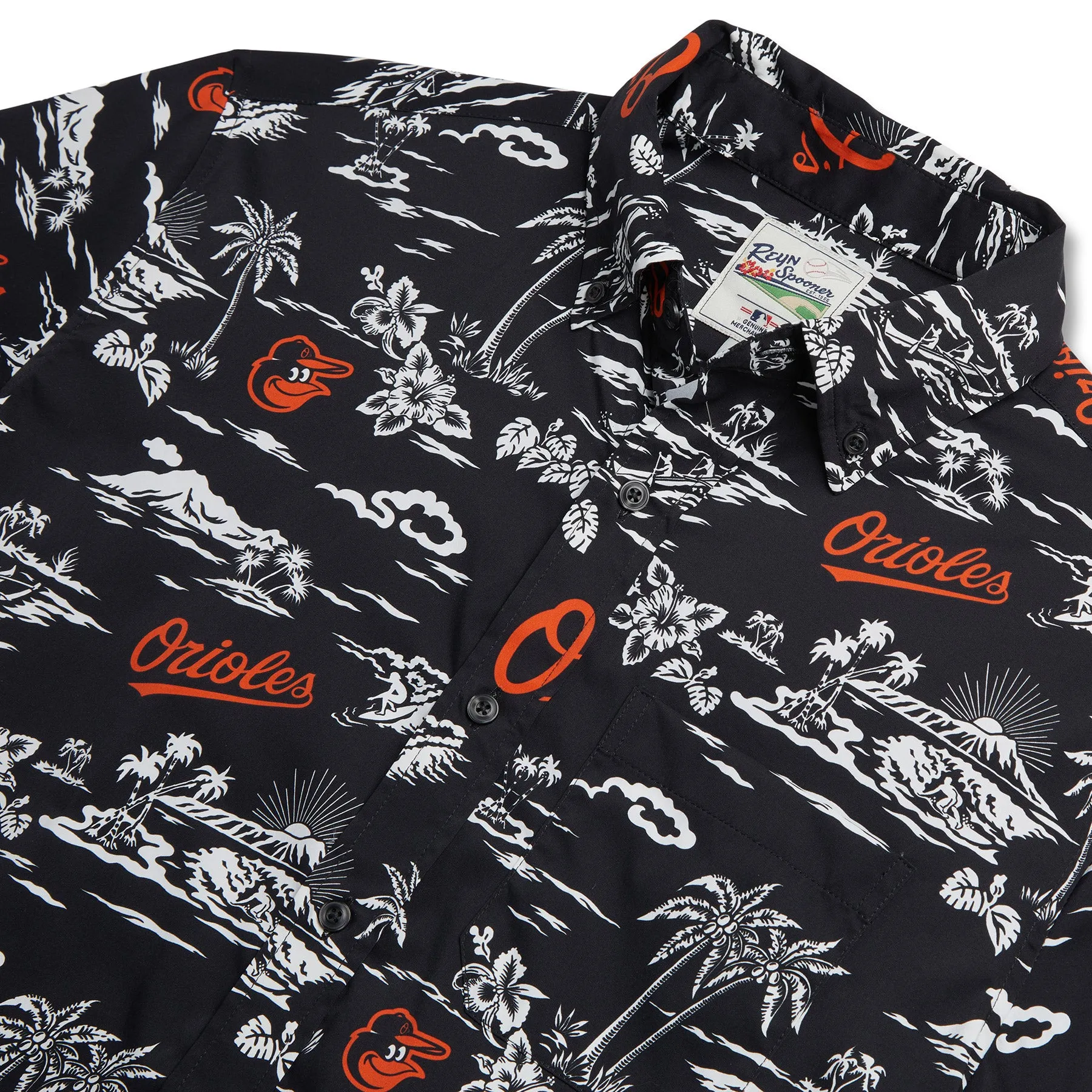 BALTIMORE ORIOLES KEKAI PERFORMANCE BUTTON FRONT