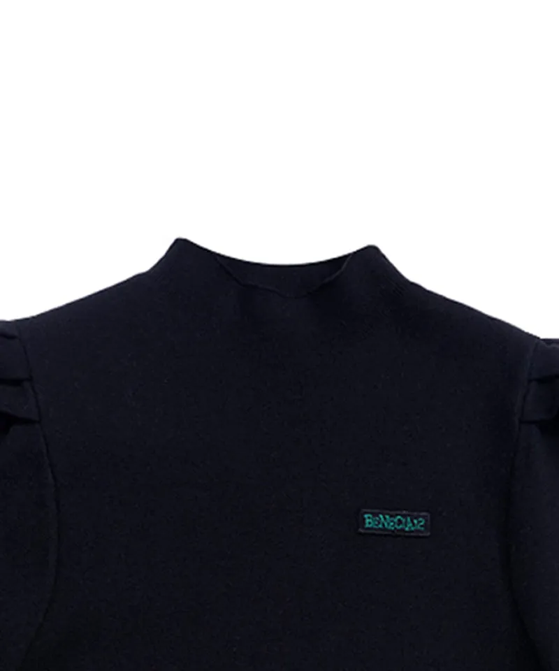 BENECIA 12 Balloon Knit - Black