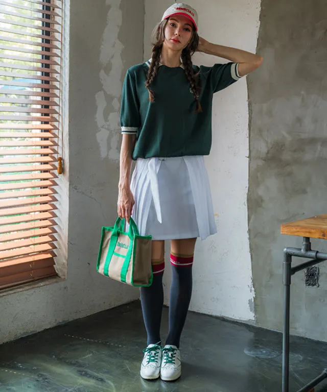 BENECIA 12 Betu Collared Knit Part 5 - Deep Green