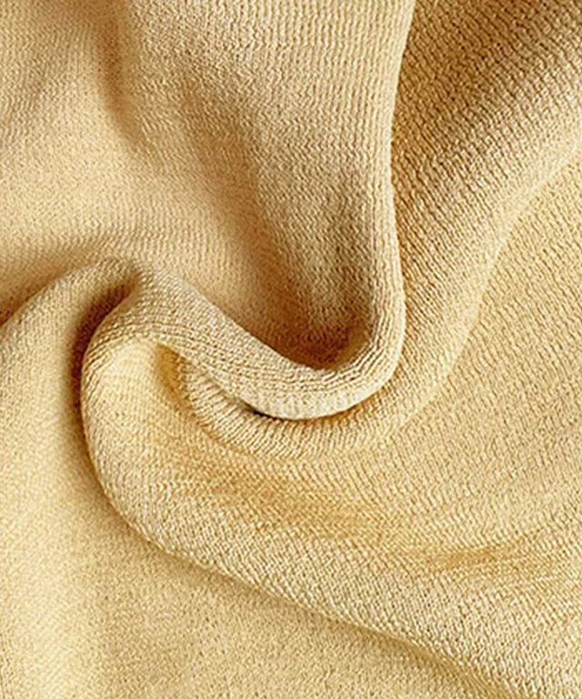 BENECIA 12 Betu Collared Knit Part 5 - Mustard