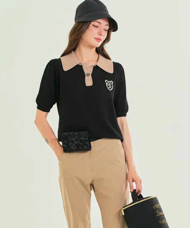 BENECIA 12 Big Collar One Button - Black