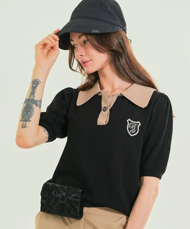 BENECIA 12 Big Collar One Button - Black