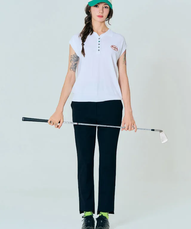 BENECIA 12 Cold Sensation Collared T - White