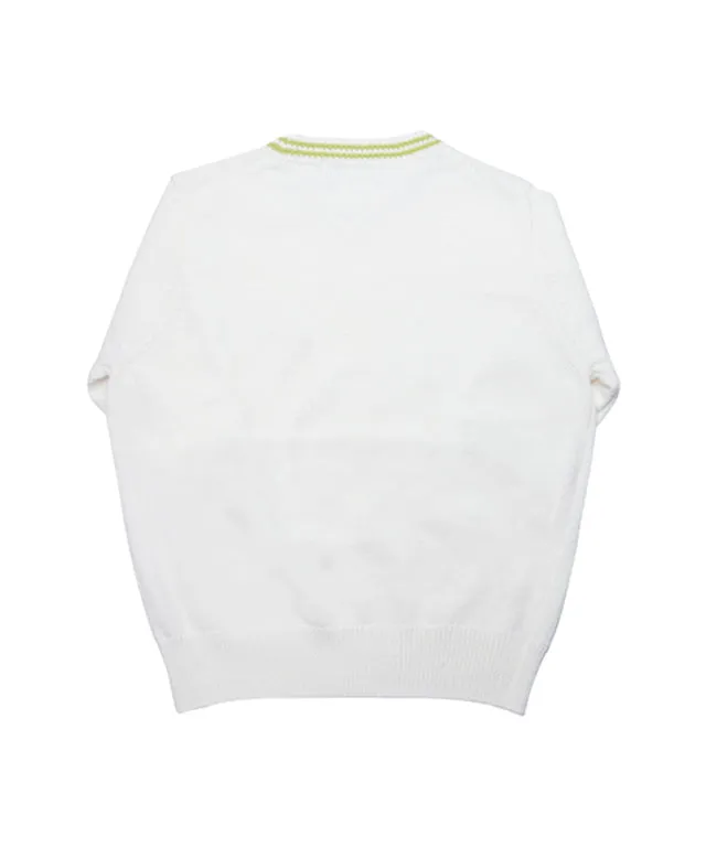 BENECIA 12 Cotton White Green - White