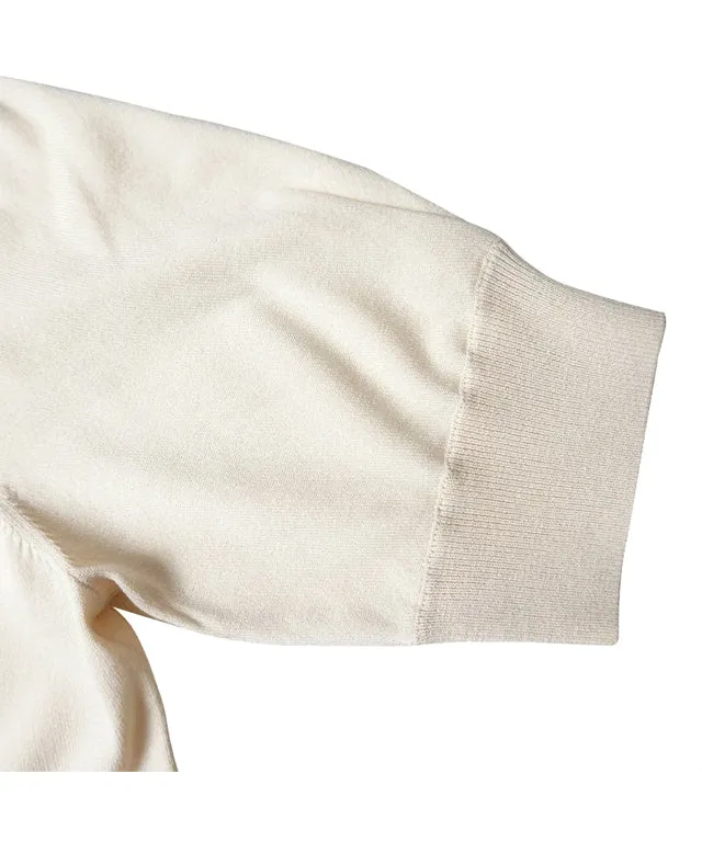 BENECIA 12 Flat Collar Short Sleeve - Beige