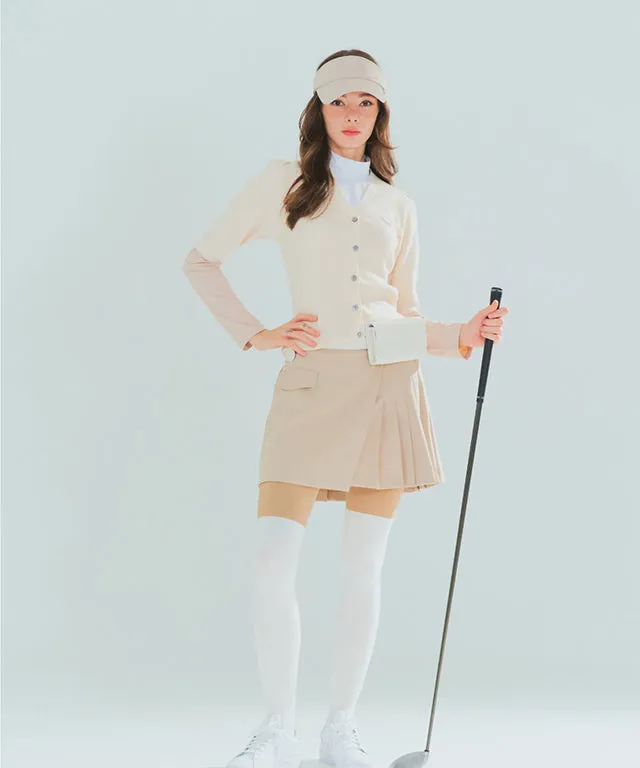 BENECIA 12 Puff Cardigan - Ivory