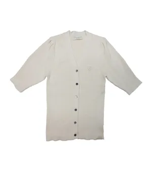 BENECIA 12 Puff Cardigan - Ivory