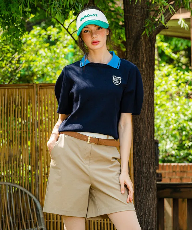 BENECIA 12 Puff R Double Collar - Navy