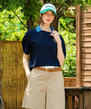 BENECIA 12 Puff R Double Collar - Navy