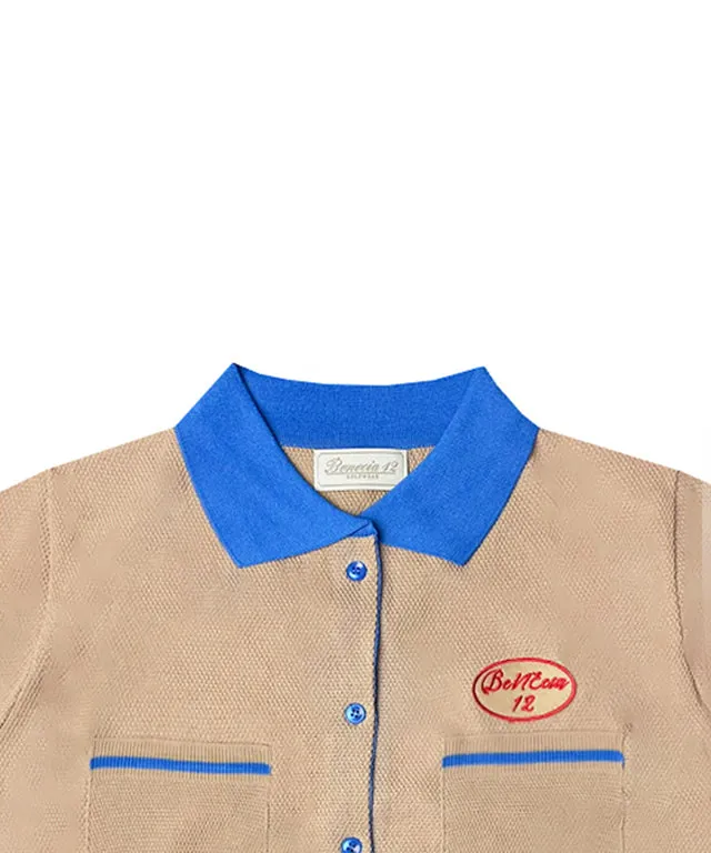 BENECIA 12 Waffle Line Color Scheme - Beige