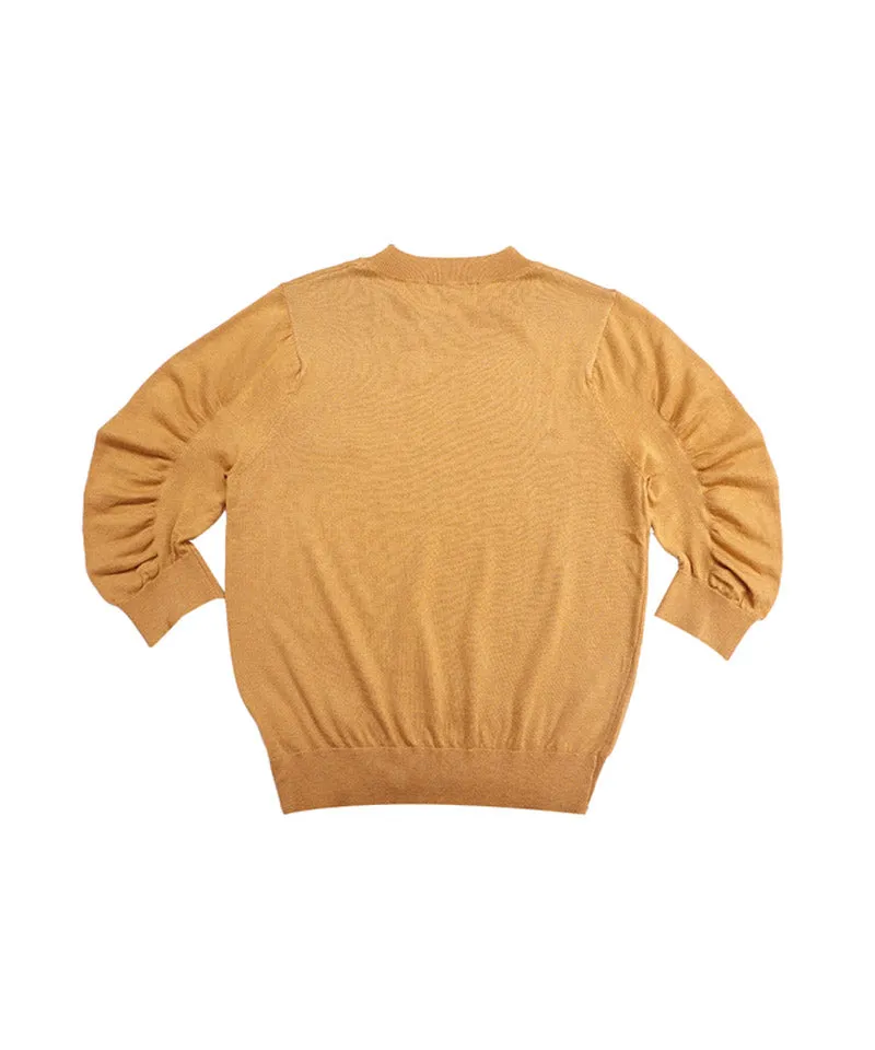 BENECIA 12 Wrinkle Knit - Camel
