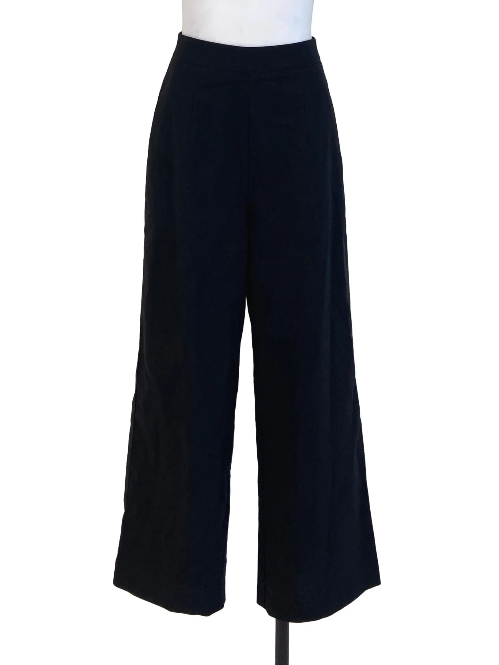 Black High Waist Formal Pants