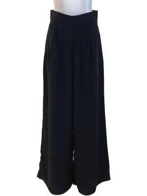 Black Pinstripe Sailor Long Pants