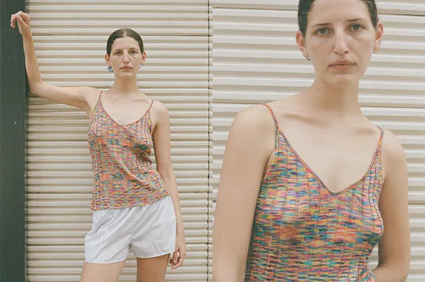 BLANCA TANK, MULTI RIB