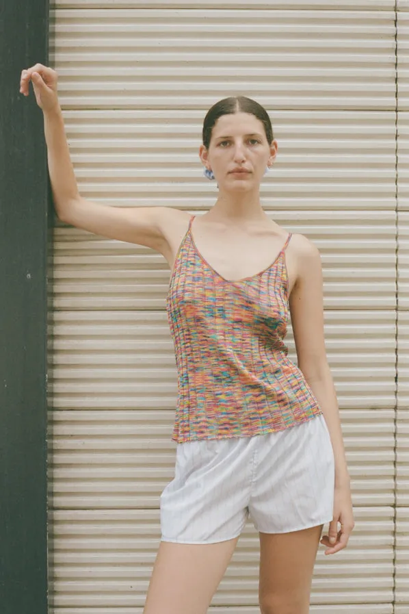 BLANCA TANK, MULTI RIB