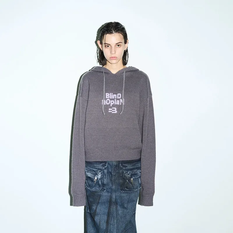 Blind No Plan Knitted Hoodie