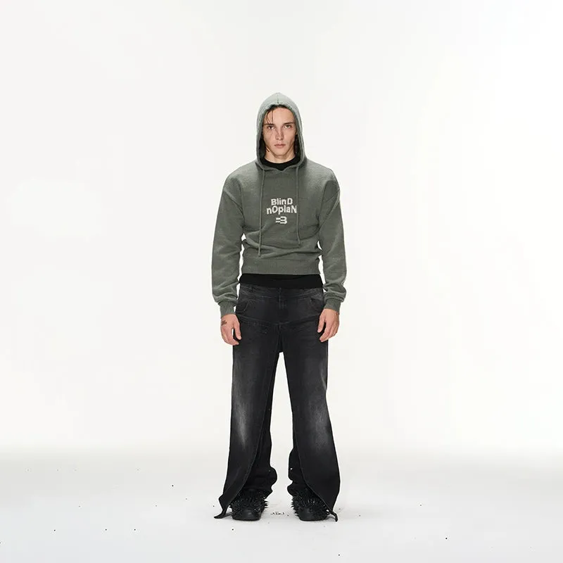 Blind No Plan Knitted Hoodie