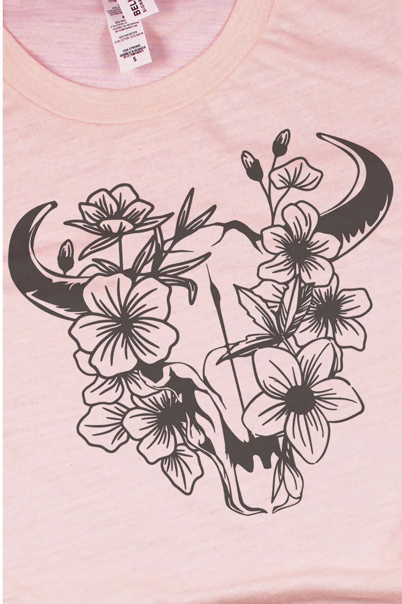 Blossom Steer Short Sleeve Tee