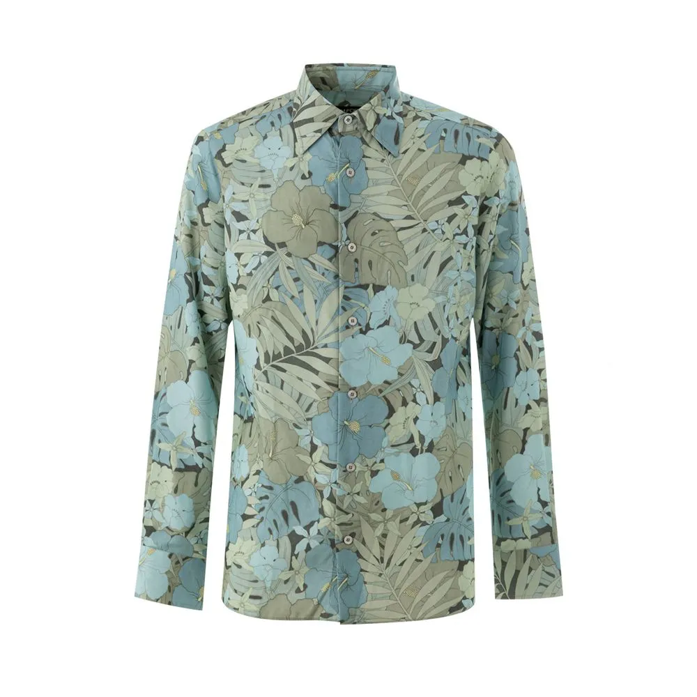 Blue Lyocell Shirt