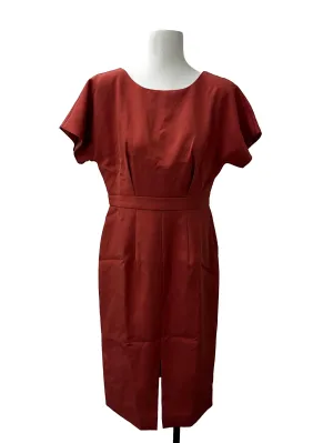 Blush Red Sheath Dress