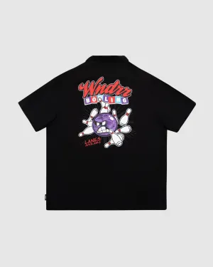 BOWLING S/S SHIRT - BLACK