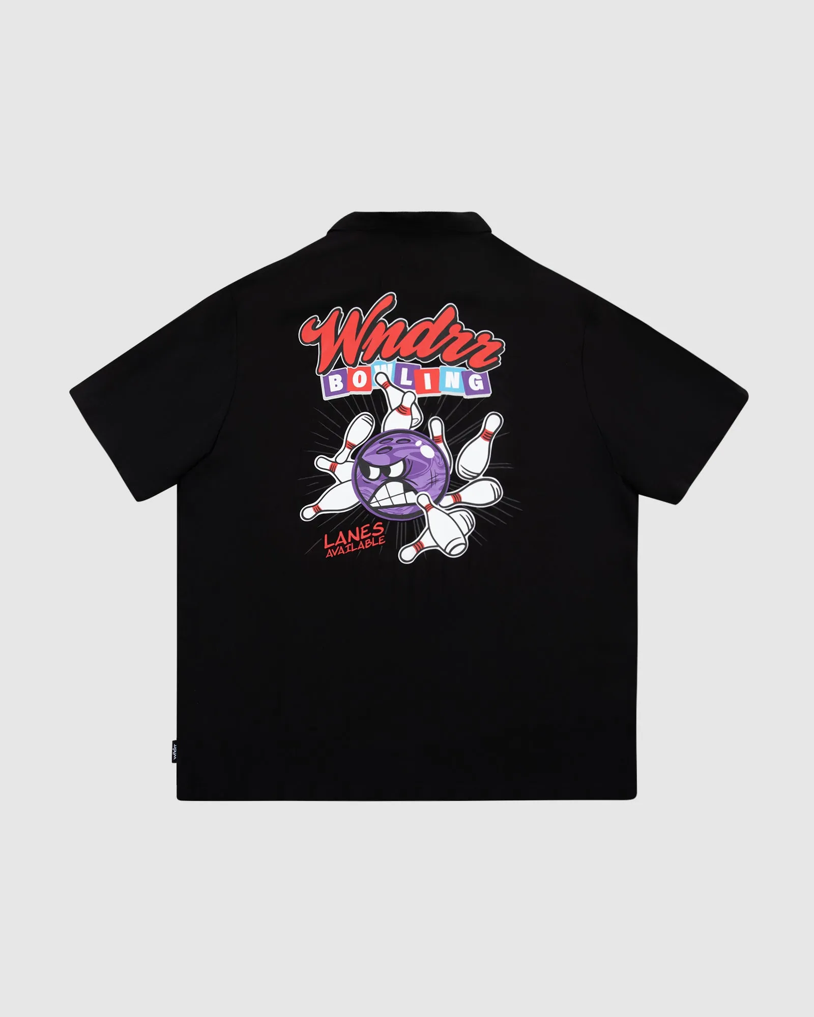BOWLING S/S SHIRT - BLACK
