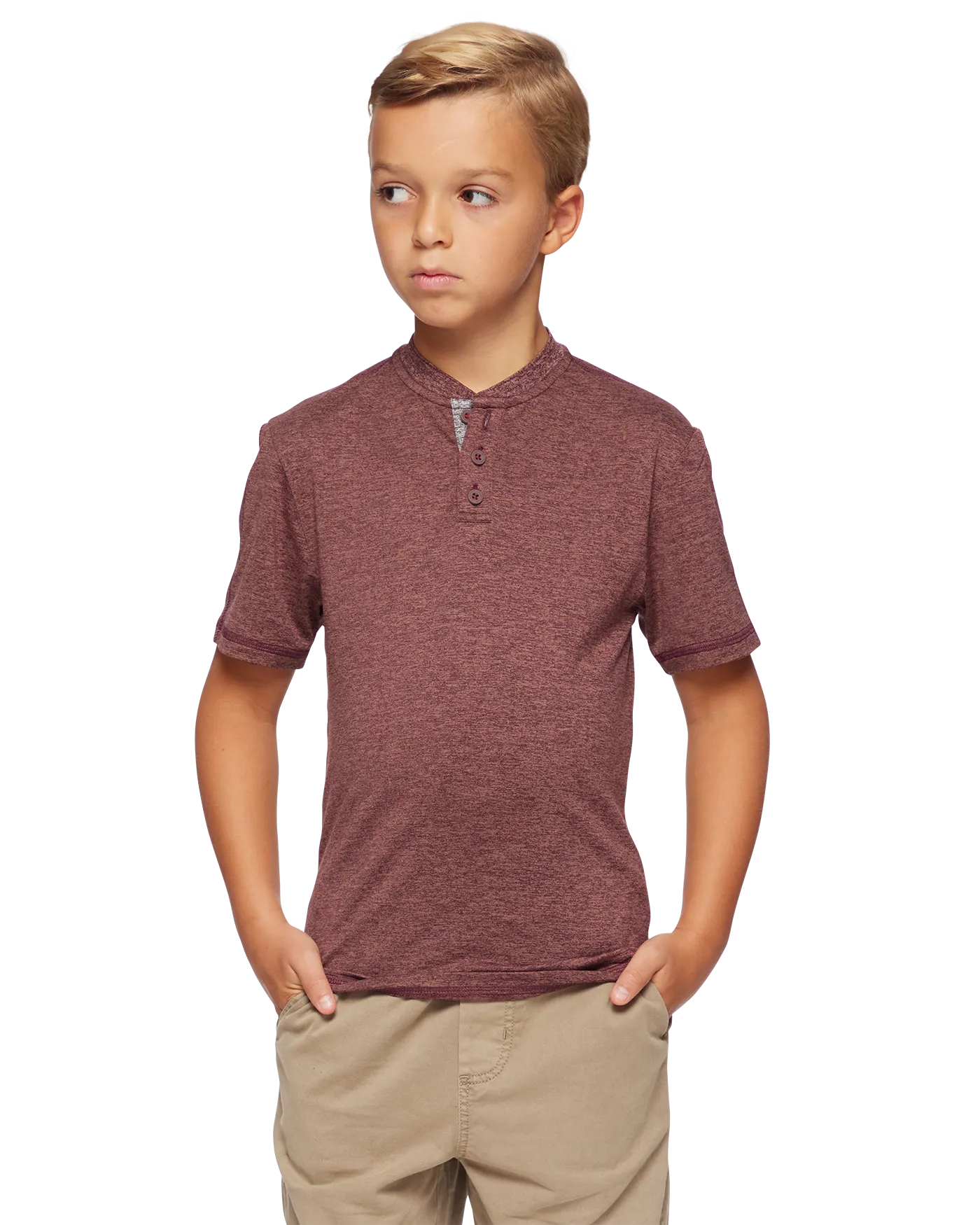 BOYS ALL-DAY STRETCH HENLEY