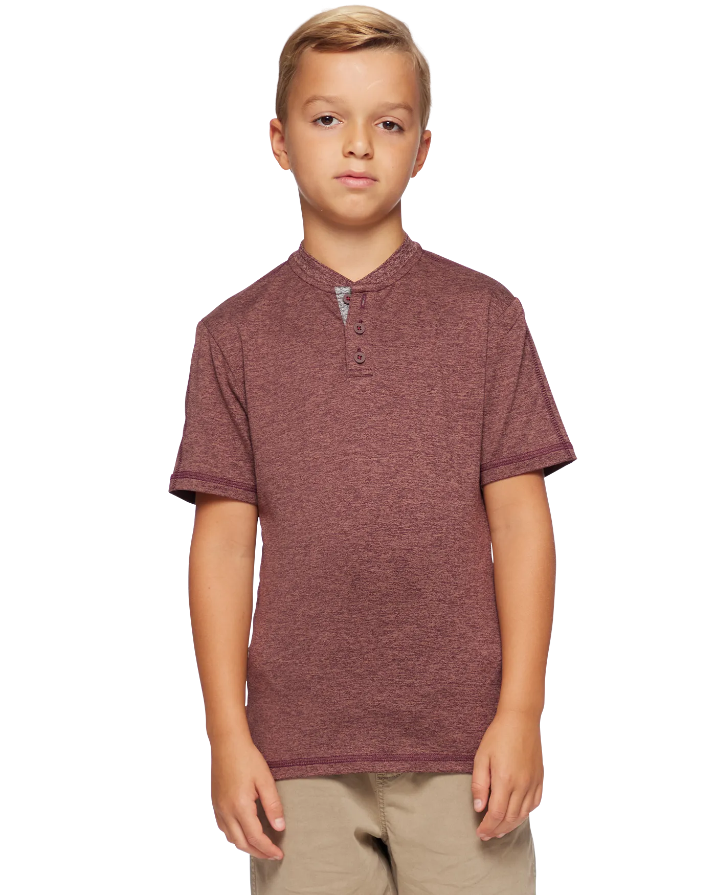 BOYS ALL-DAY STRETCH HENLEY