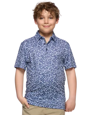 BOYS MVP COBBTOWN FLORAL POLO