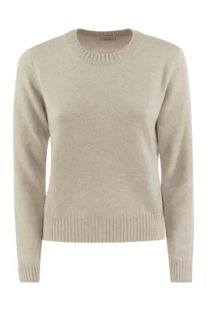 BRUNELLO CUCINELLI Luminous Cuff Cashmere Sweater