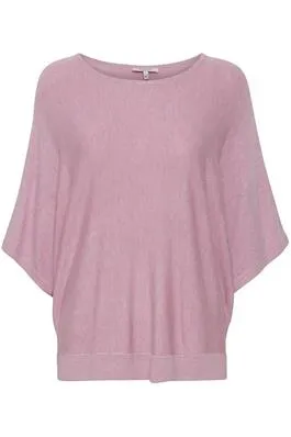 b.young Pimba Short Sleeve pink top