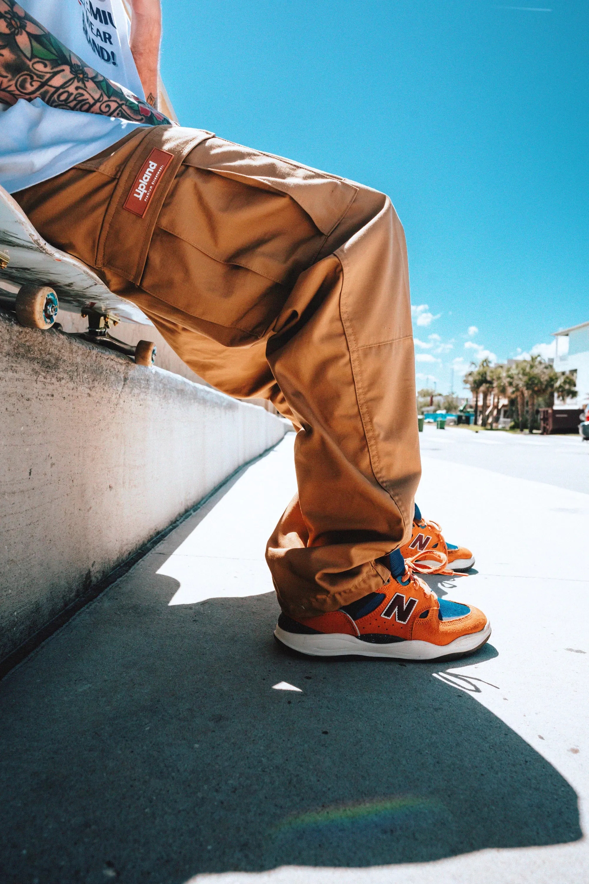 Camel Cargo Pants